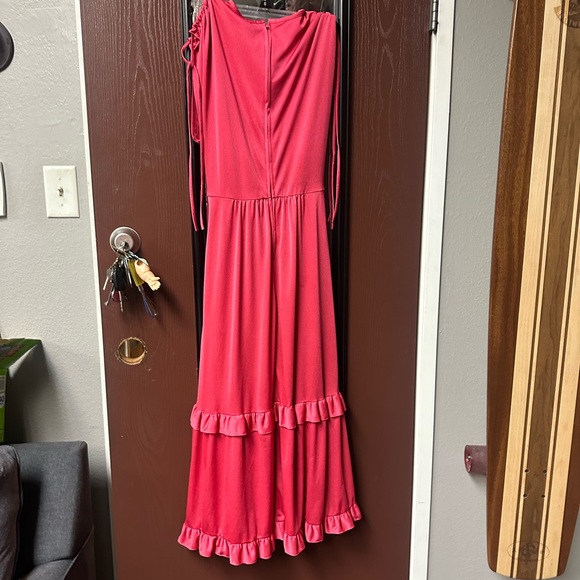 Jody T of California vintage 70’s dress in hot pink size medium - Picture 7 of 12